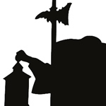 Logo Nachtwächter entgittern Oracal 751c Farbe Schwarz 070 glanz.