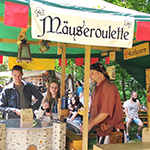 Bilder vom wahrscheinlich schönsten Mäuseroulette der Mittelalterszene. Beim Hornsteiner Lagerleben zu Orsenhausen bei Schwendi