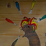 Bilder vom wahrscheinlich schönsten Mäuseroulette der Mittelalterszene. Entstanden sind die Bilder auf Schloss Hellenstein in Heidenheim