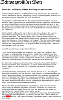 Bild vom Artikel zum Mittelaltermarkt rund um die Entenburg in Pfohren bei Donaueschingen.