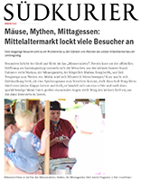 Presseartikel, Zeitungsartikel, Markus der Mäusegaukler, Mäuseroulette, Spiel mit der Maus