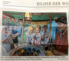  - Presseartikel, Zeitungsartikel, Markus der Mäusegaukler, Mäuseroulette,.