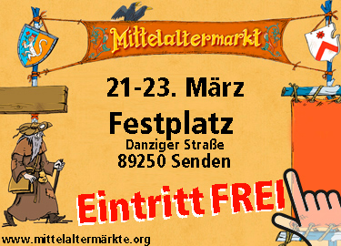 Bild zum Mittelaltermarkt in Senden im März 2014