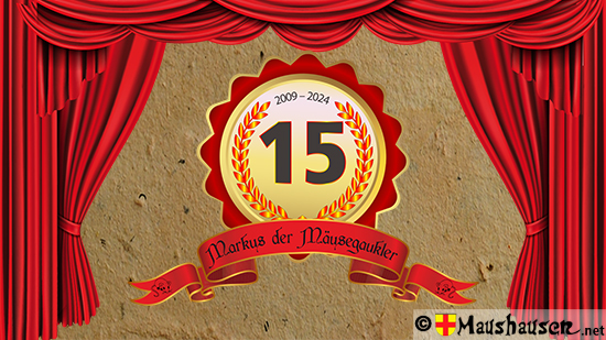 Bild mit dem Logo zum 15jährigen Jubiläum
