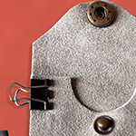 Bildmaterial von der entstehung der ersten Münztäschchen, Schnittmuster, Tests und fertige Täschchen.