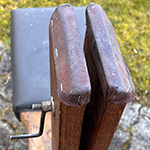 Ein Sattlerpferd auch Sattlerponny oder Nähkolben genannt. Werkzeug welches Sattler für Ihre arbeiten benötigen.