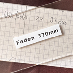 Bild von den Papierschablonen und den Plexiglasschablonen.