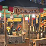Bilder vom wahrscheinlich schönsten Mäuseroulette der Mittelalterszene. Entstanden sind die Bilder auf dem Mittelalterspektakel zu Schloss Guteneck