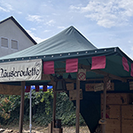 historischer Markt Huisheim, Harburg Das Mäuseroulette und die Hauptdarsteller waren auf dem historischen Markt zu Huisheim in Schwaben, Maushausen, Mäusegaukler, Gauklermaus