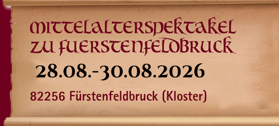 Veranstaltungswerbung Feuchtwangen 28.- 30. August 2026